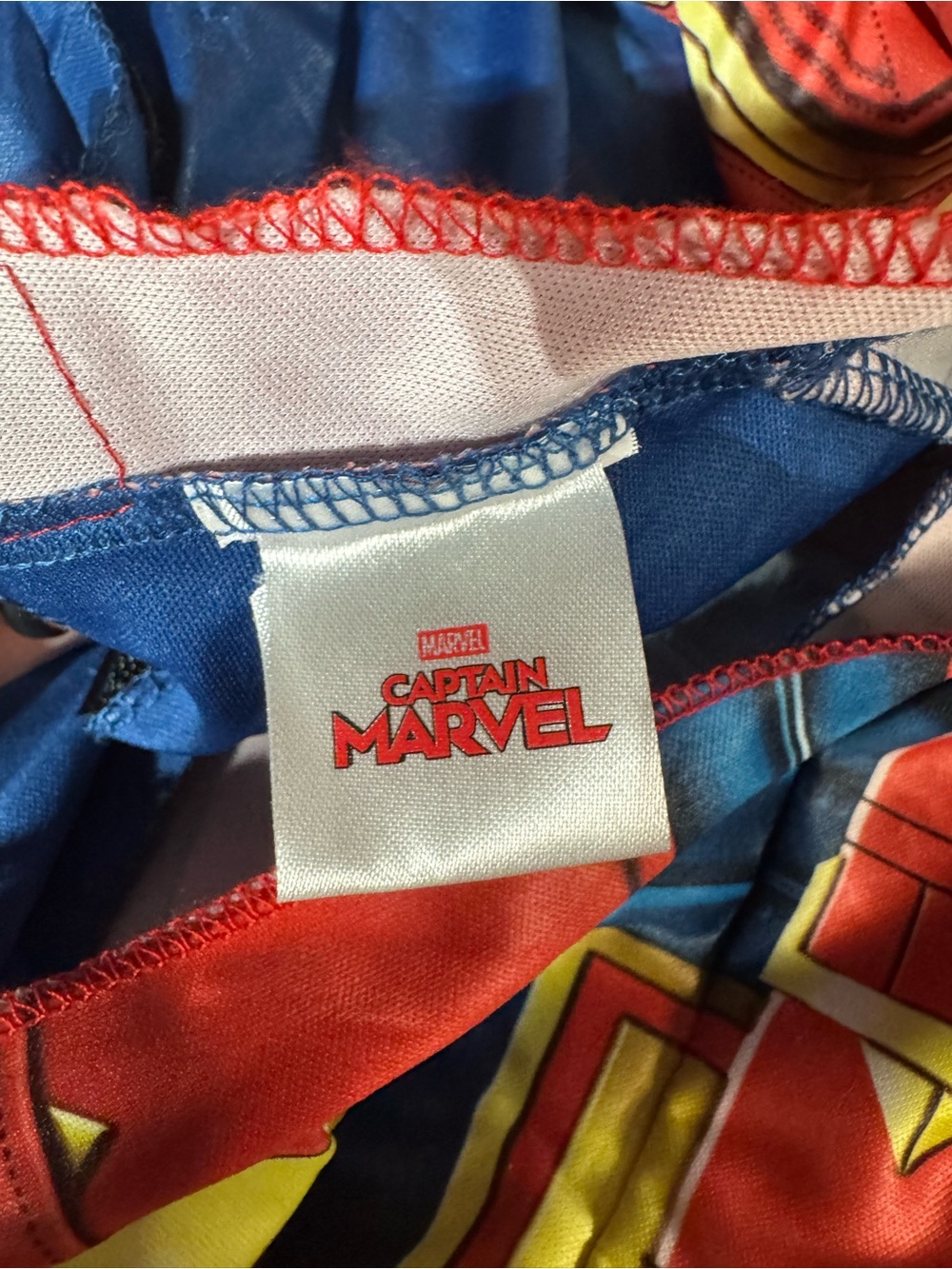 Marvel Captain Marvel Hero Costume Child Medium Light Up Halloween Cosplay - Picture 4 of 8